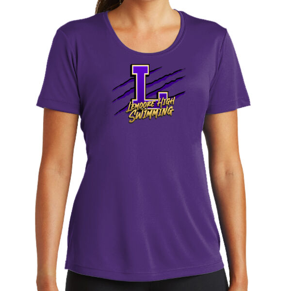 LHS Swim Team Ladies Performance Tee Thumbnail