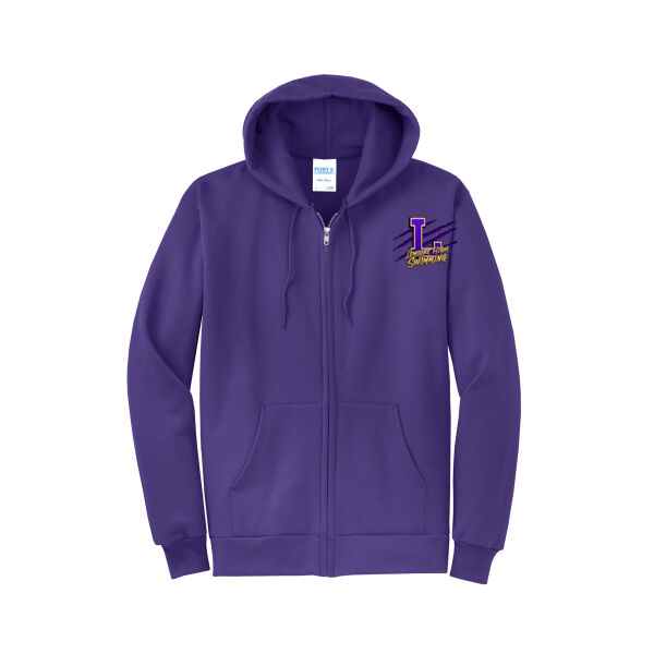 LHS Swim Team Zip-Up Hoodie Thumbnail